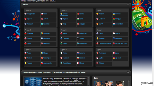 Не за горами UEFA 2016, как истинный фанат решил глянуть с кем играем(Лихтенштейн настораживает)