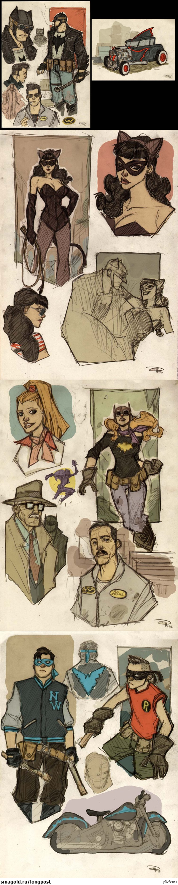 ���������� �� �������� -- �����.4 (DC Batman feat 50's)