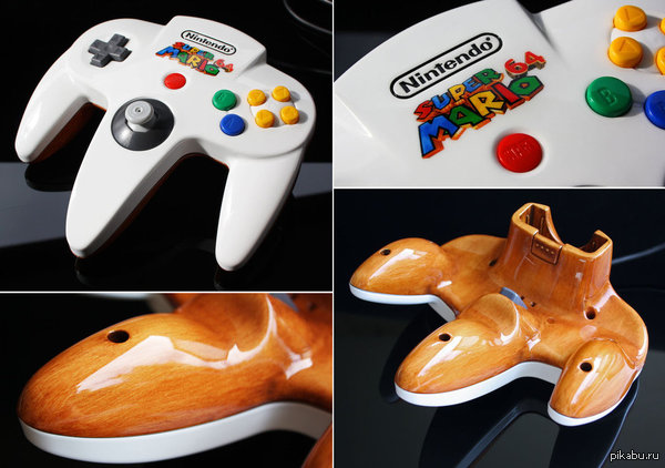 Gorgeous Mario 64 Custom N64 Controller
