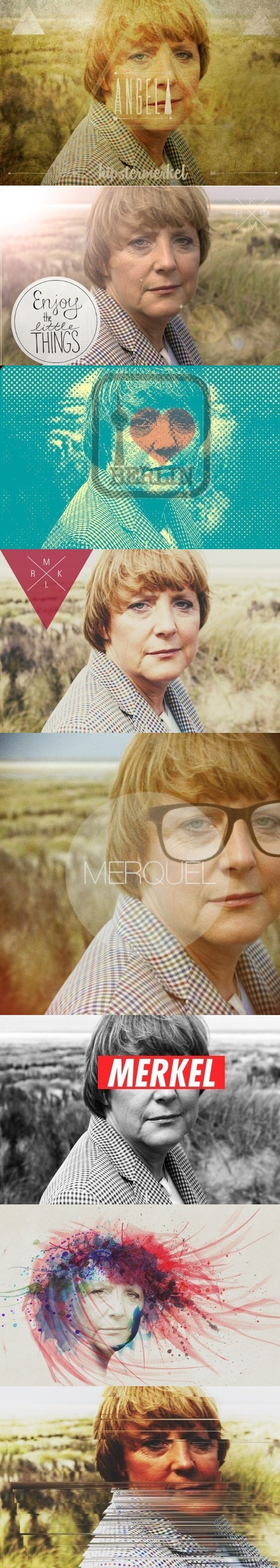 Hipster Merkel