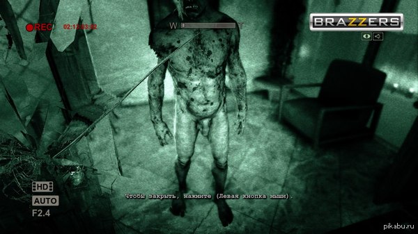 Companion in the game Outlast - NSFW, My, Outlast, Brazzers, My, Screenshot, Penis