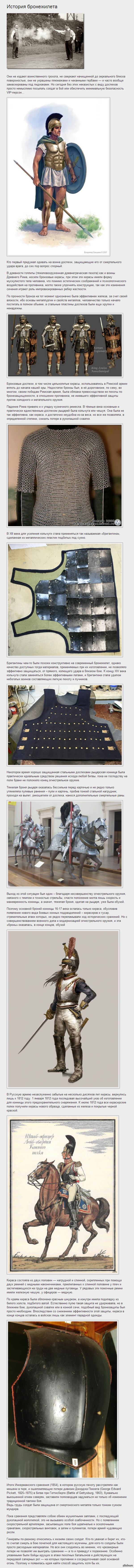 История бронежилета