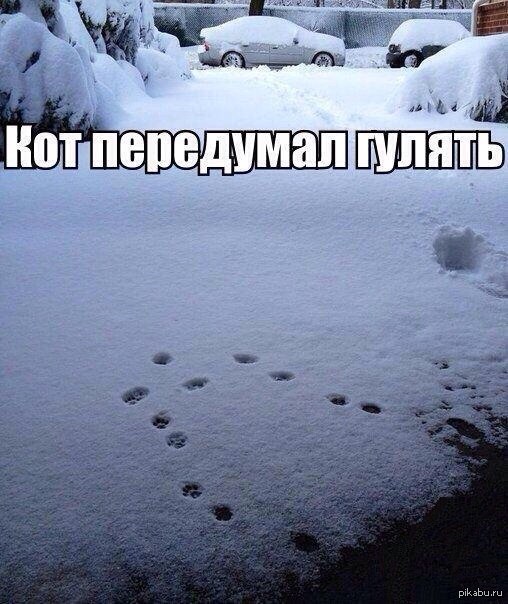 Неееее, Сань, там холодно, я передумал.