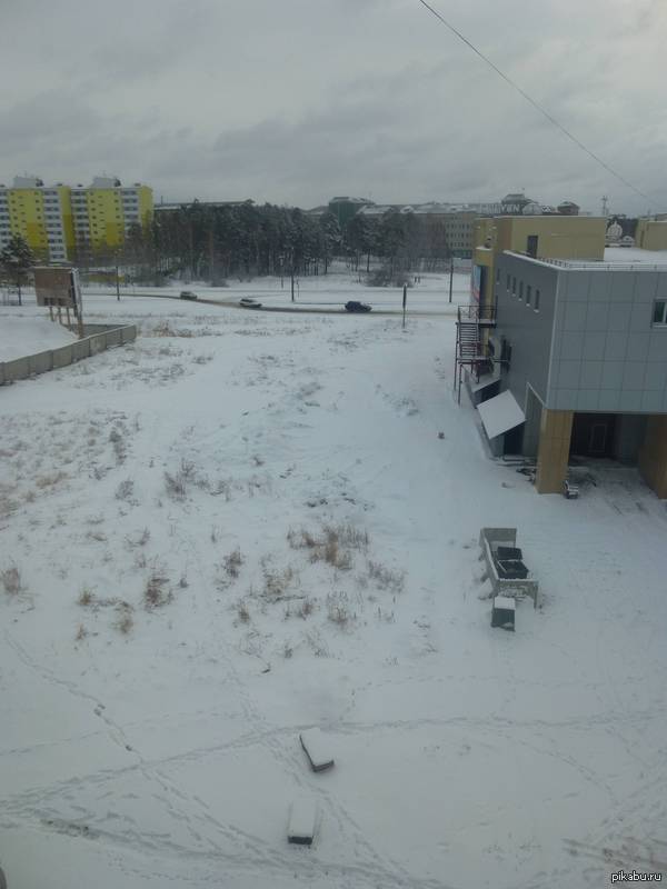 It's snow in March - My, Snow, Irkutsk region