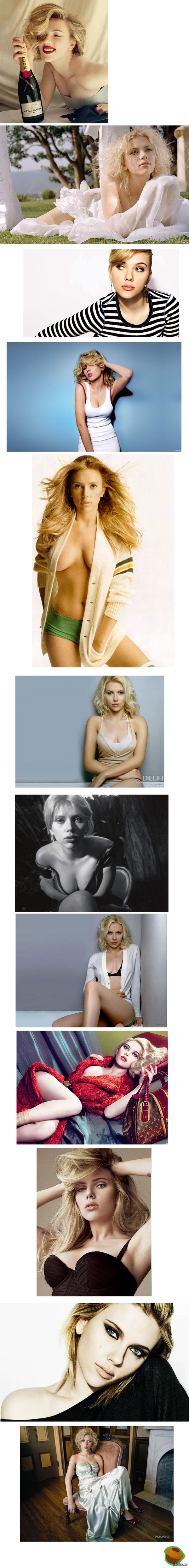 Scarlett - NSFW, Scarlett Johansson, The photo, Black Widow, Longpost