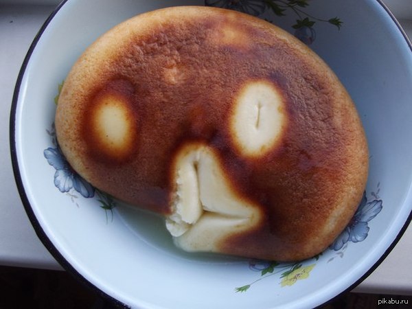 Почти живая запеканка :3
