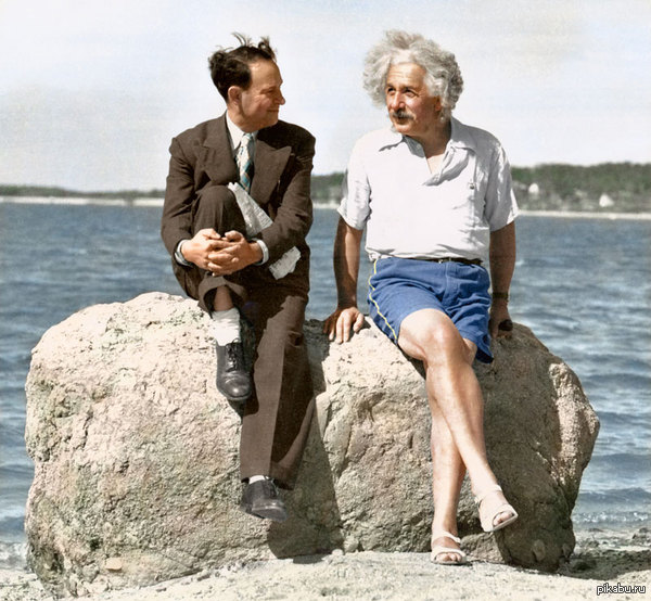   . Albert Einstein, Summer 1939 Nassau Point, Long Island, NY