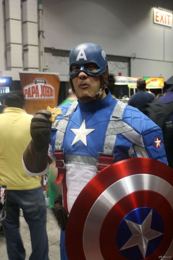 Captain America - Marvel, Captain America, Captain America, Cookie, Cosplay