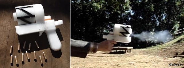 3D printed plastic revolver: when one barrel is not enough - 3D printer, Firearms