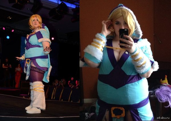 Cosplay on Crystal maiden - Cosplay, Crystal maiden, Crystal Maiden, The photo, Dota, DotA