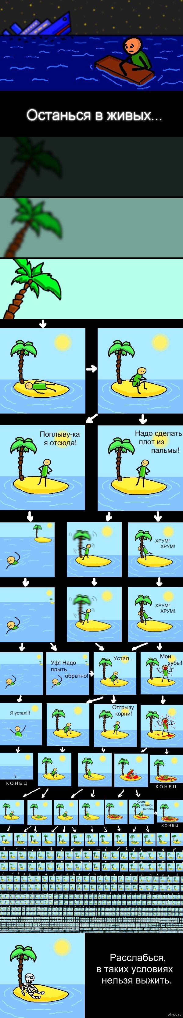 Мини-игра "Остаться в живых"