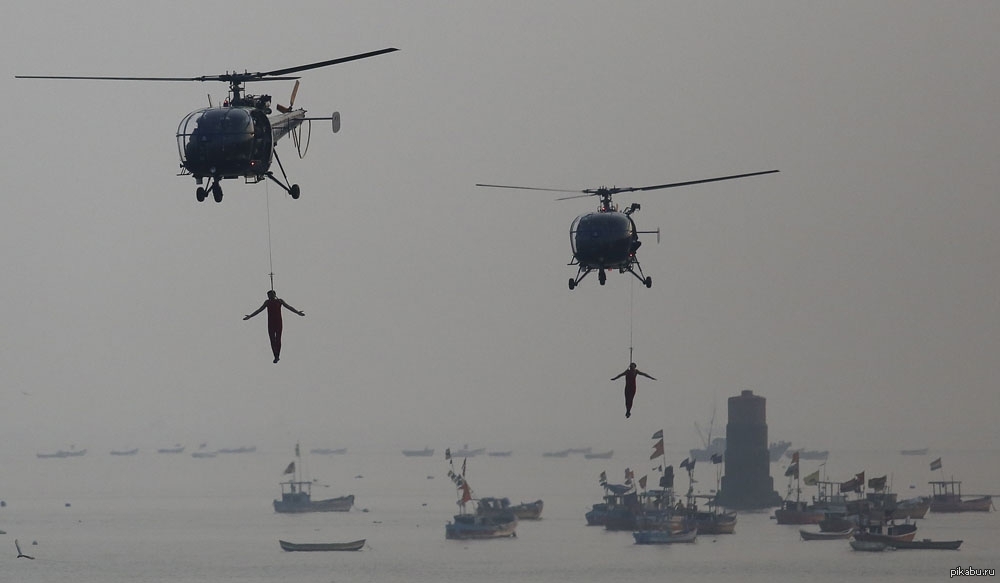 Navy Day in India - India, Navy Day, Paratroopers-Jesus