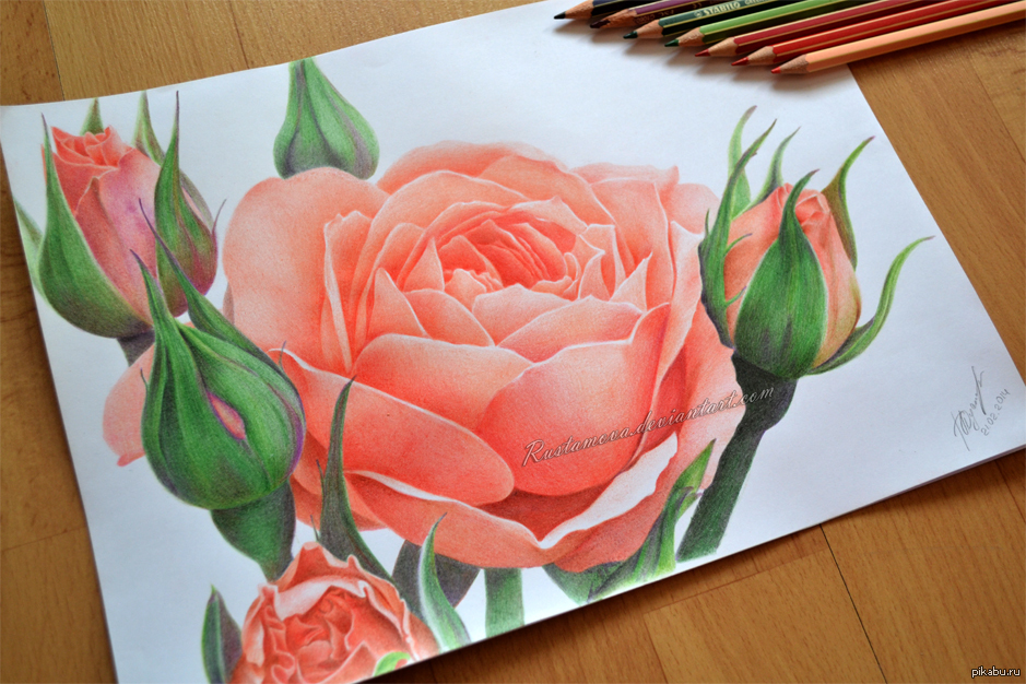 Что можно нарисовать маме на открытке. Цветы цветными карандашами. Рисунок цветными карандашами цветы. Красивые цветы для рисования. Букет цветными карандашами.