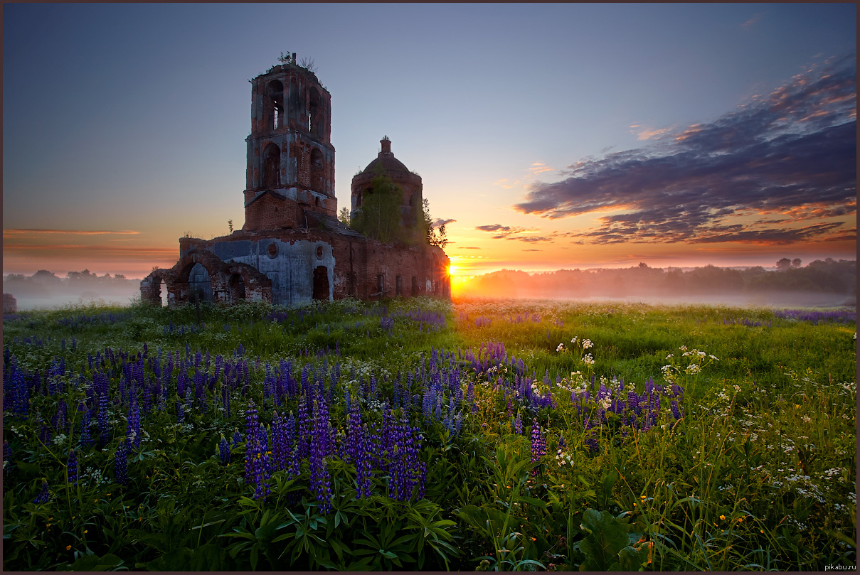 Старые деревенские церкви