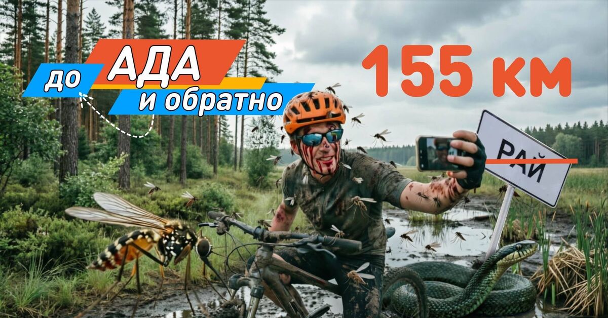 155 km of the ADA through the forests and swamps of the Kirov region - Bike trip, Hike, Vyatka, Video, Video VK
