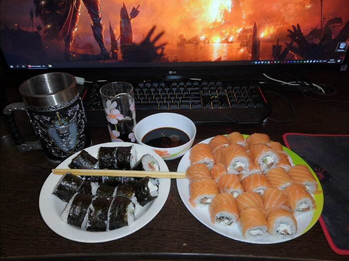 Роллы по прежнему вкусные :)