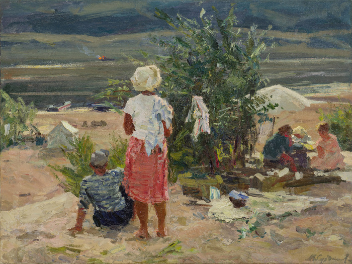 "Отдых туристов" (1950-е гг.)