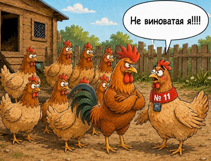 Одиннадцатая курица — государственная!!!
