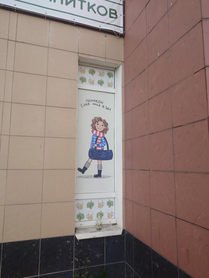 Однажды Соня шла в зал
