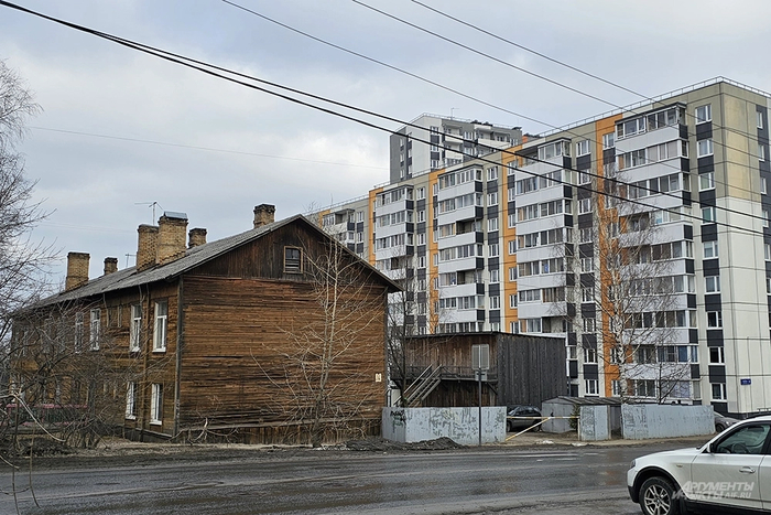 Улица Профсоюзов в Петрозаводске. Улица шла по центру финского концлагеря. Фото: АиФ/ Георгий Зотов