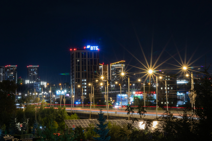 Огни ночного города