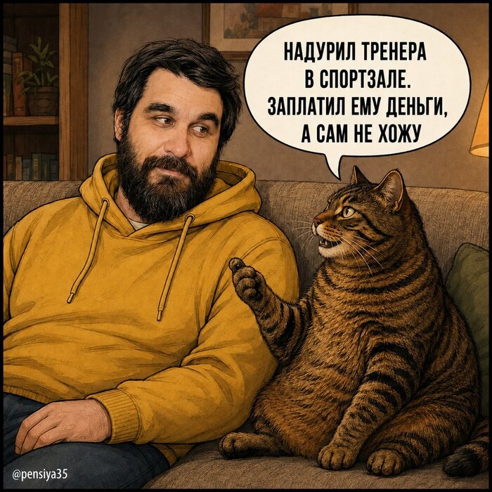 Перешли другу, который тоже победил тренера