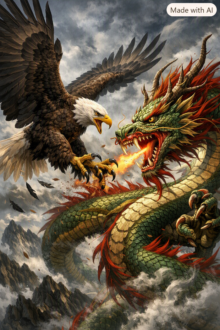 CCTV-Battle. USA against China. Round two