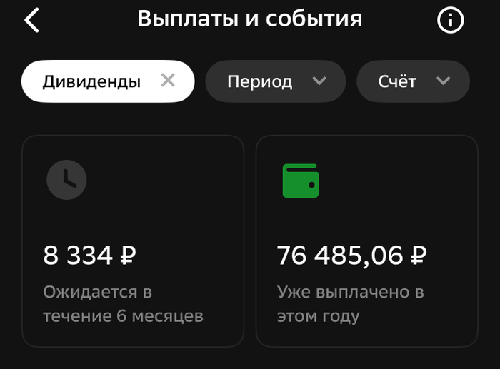 Новости по очередным дивидендам?