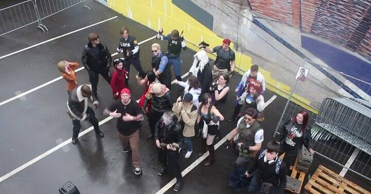 Behind the scenes of my video from the Starcon 2026 festival - My, Limp bizkit, Starcon, Cosplay, Cosplayers, Resident evil, Video, Video VK