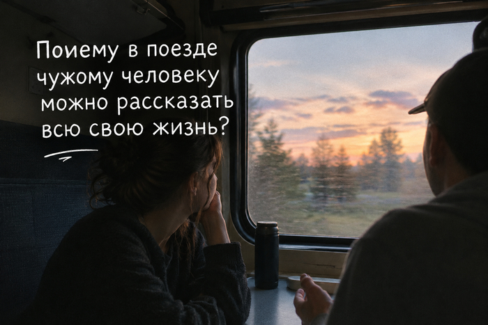 Почему в поезде чужому человеку можно рассказать всю свою жизнь?