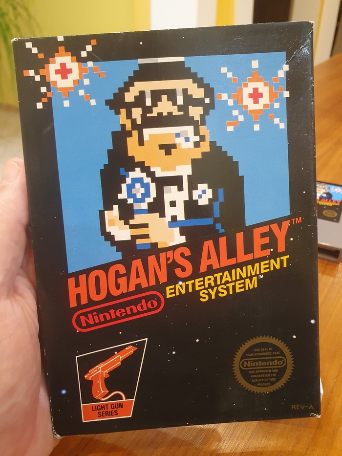 Hogan's Alley оригинальный картридж NES