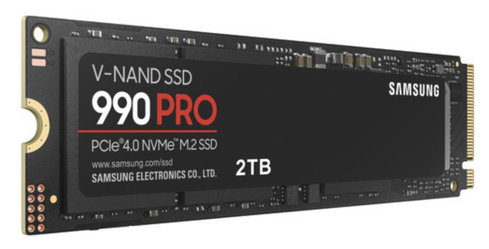 Samsung 2TB 990 PRO PCIe 4.0 x4 M.2 Internal SSD