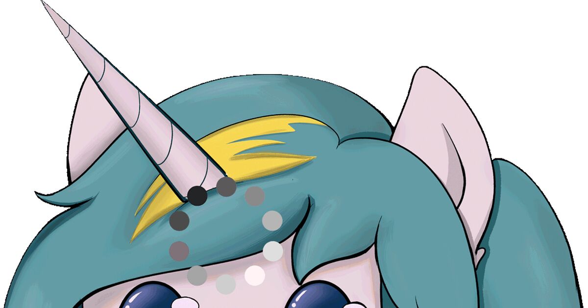 Emptiness - My little pony, Original character, GIF