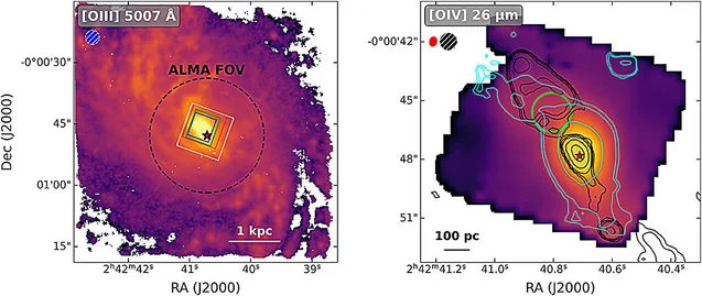 ��������� ������ ����������� ����: ��� �������� ��������� NGC 1068?