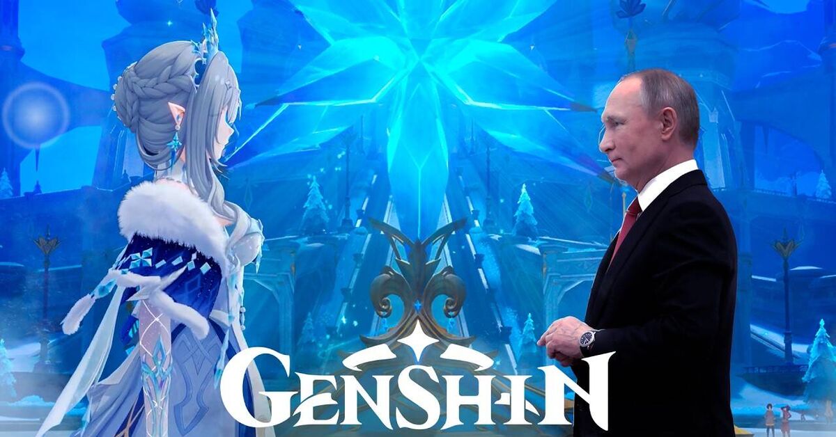 Putin in Snezhnaya - Vladimir Putin, Genshin impact, Tsaritsa (Genshin Impact), Strange humor, Vodyanitsa (Genshin Impact), Video, Youtube