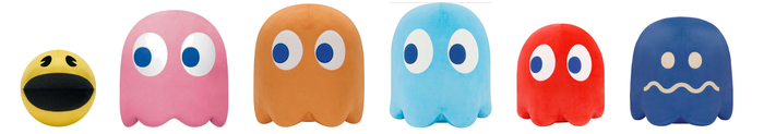 Banpresto серия плюшей по Pac-Man