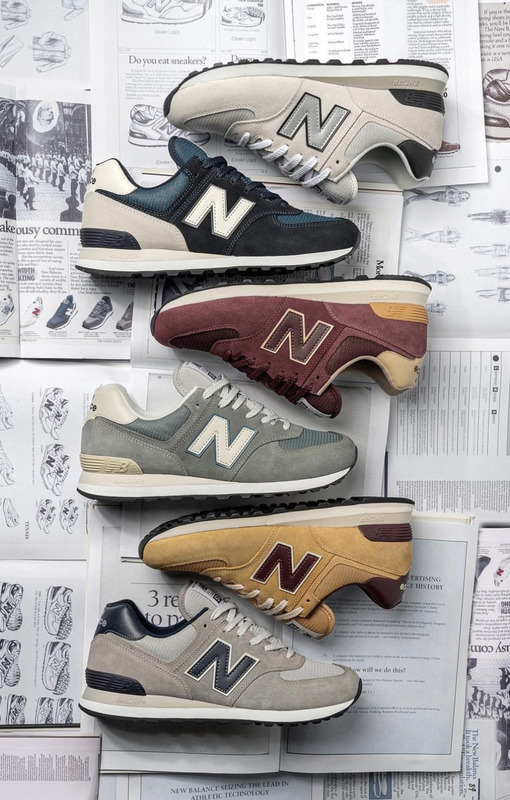 New Balance 574 �� ��������� History Class Pack