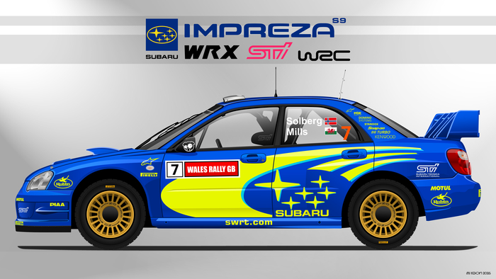 Subaru Impreza S9 WRC.