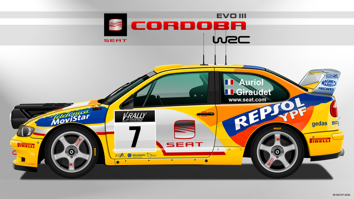 SEAT Cordoba Evolution 3 WRC.