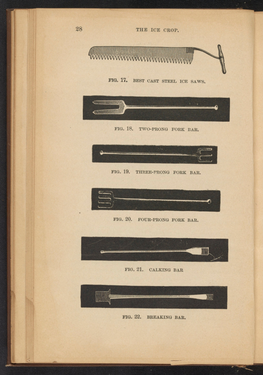 ���� � ������ ����������� �������� ��������. �������� ����� ������ �. ������ The Ice Crop, 1893. Science History Institute.
