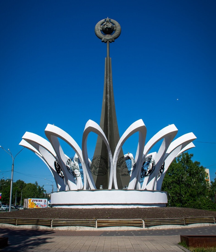 Единственный памятник Советскому Союзу