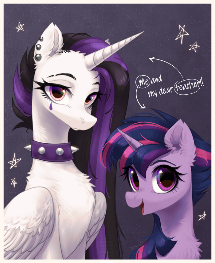 Twily and her great teacher
