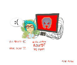 Это скрин игры "Vac Menace"