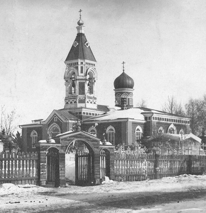 Екатерининская (кладбищенская) церковь на Троицкой улице. Сохранилась до наших дней.