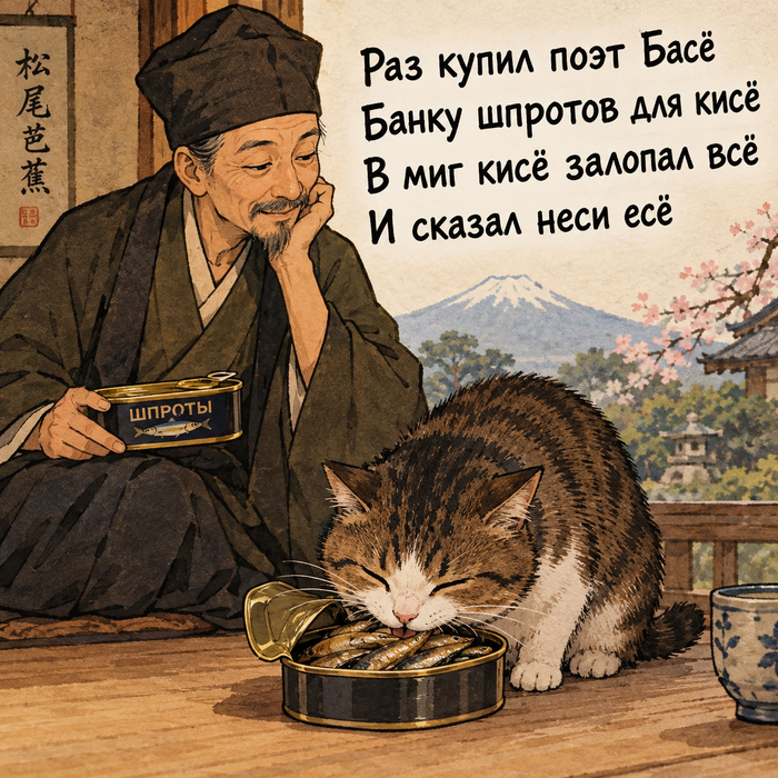 Ответ на пост «Как сказал поэт Басё»