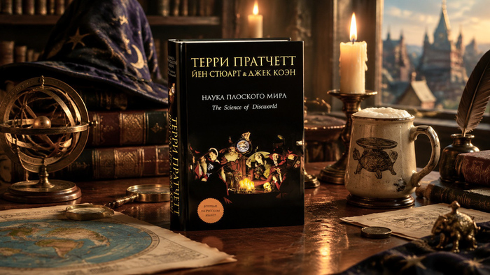 • Цикл «Наука плоского мира» Терри Пратчетт, Йен Стюарт, Джек Коэн •