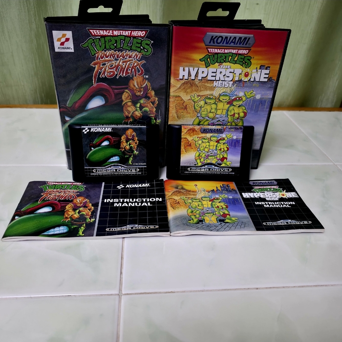 Cib ��������� TMNT Teenage Mutant Ninja Turtles: Tournament Fighters � The Hyperstone Heist (Sega Mega Drive)