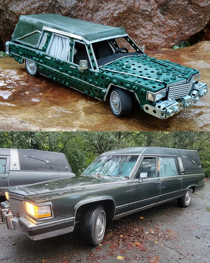 1992 Cadillac Brougham Hearse �� �������������� ������������, ���������, ������ � �������. ����� 3D ������