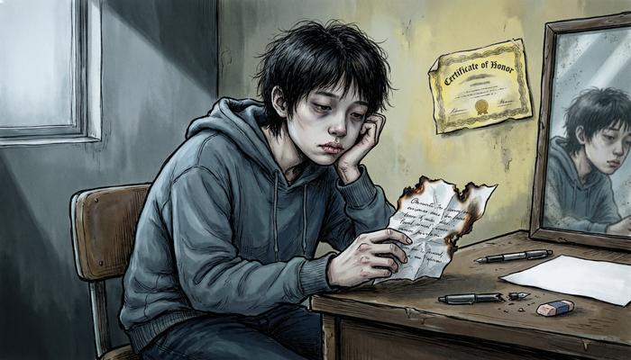 Я решил, что мои настоящие мысли, моё настоящее я - нахуй никому не нужны.