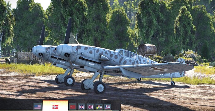 Aces of Thunder: Bf 109 Z1 «Zwilling» на Playstation VR2